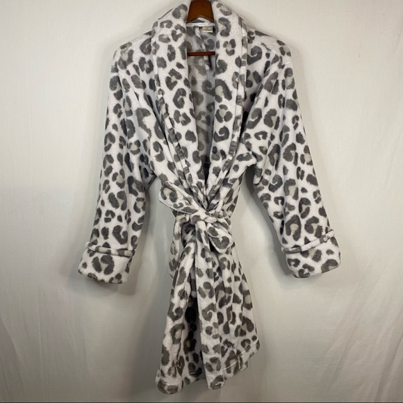 Sonoma Other - SONOMA GOODS FOR LIFE Plush Leopard Print Robe Size XL